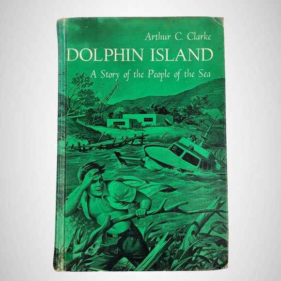 Dolphin Island by Arthur C. Clarke 1965 3rd Printing Ex Library - Picture 1 of 5